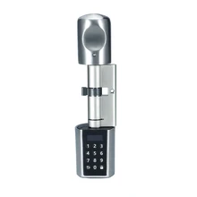 50MM-120MM L6PCB Adjustable Smart Password Smart Card Bluetooth Electronic Lock for Home and Office with OLED Screen