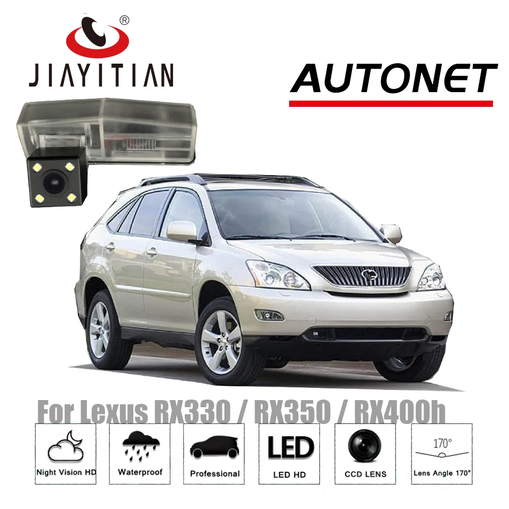 JiaYiTian камера заднего вида для Lexus RX330 RX350 RX400h RX 330 350 400H 2004~ 2009 резервная камера парковочная камера/4 светодиода/ночное видение