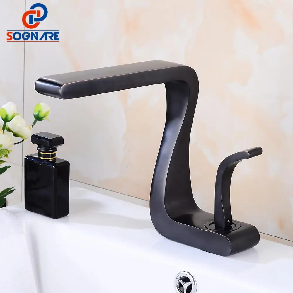 Bathroom Basin Faucet Single Handle Cold And Hot Water Tap Deck Mount Mixer Sink Bath Washbasin Taps Crane | Обустройство дома