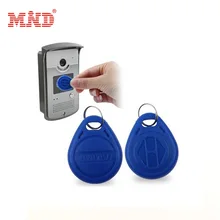 10 шт Красочные 125 кГц TK28 брелки с чипом идентификационная карточка для связки ключей карта доступа для клавиатура Считывателя RFID система контроля доступа