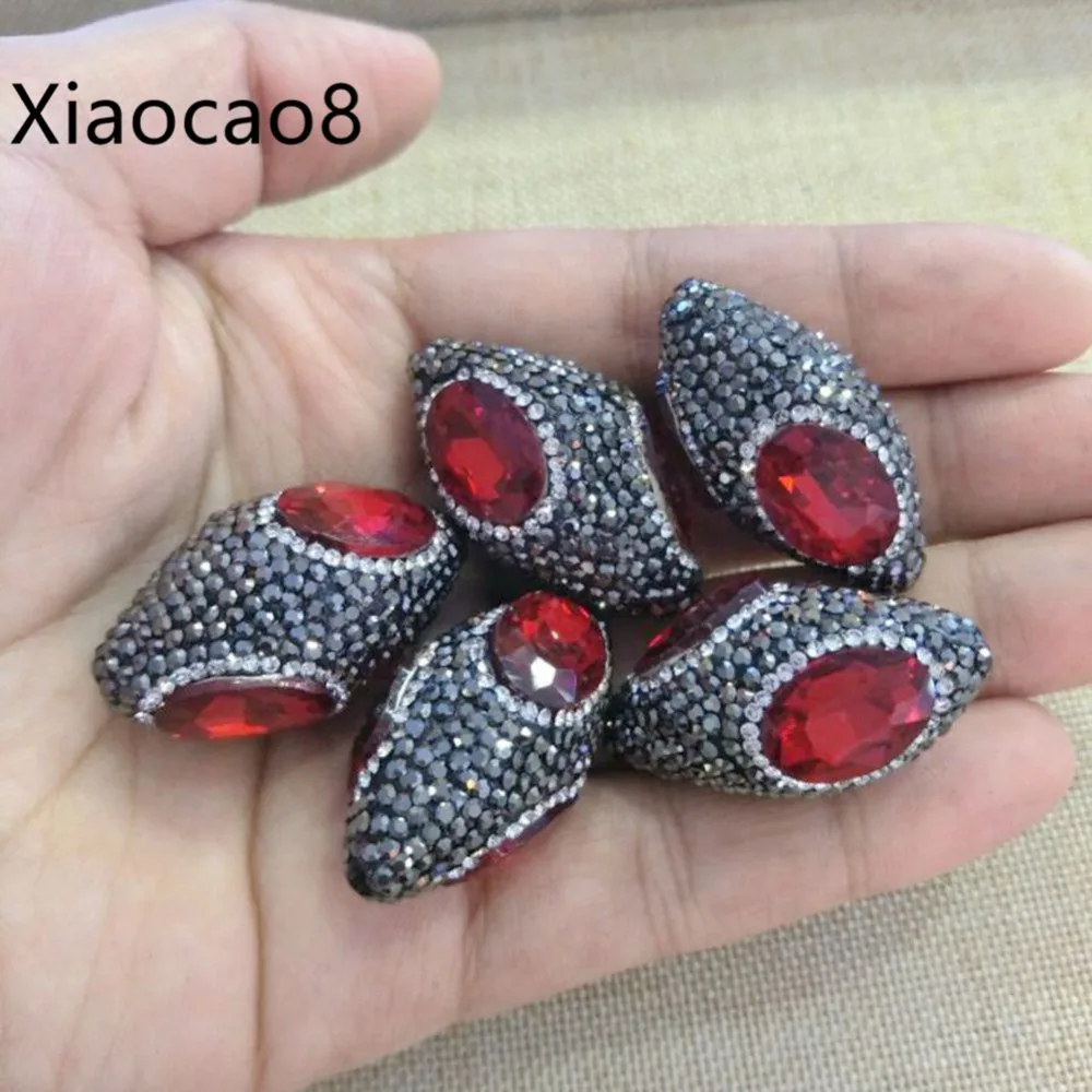 10 шт. bijoux ручной работы изготовления ювелирных изделий Аксессуары черный розовая овальная форма природа камень отдельные бусины diy ювелирные изделия оптом