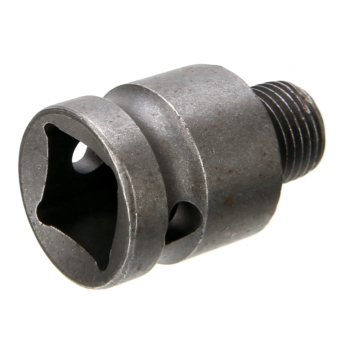 1Pc High Strength Drill Chuck Adapter Grey 1/2'' Drill Chuck Adaptor Durable For Impact Wrench Conversion 1/2-20UNF Mayitr