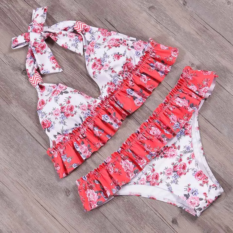 TQSKK 2019 New Sexy Solid Women Swimwear Bikinis Swimsuit Female Summer Retro Bikini Set Beach Swim Wear Bathing Suits Biquini TQSKK 2019 New Sexy Solid Women Swimwear Bikinis Swimsuit Female Summer Retro Bikini Set Beach Swim Wear Bathing Suits Biquini