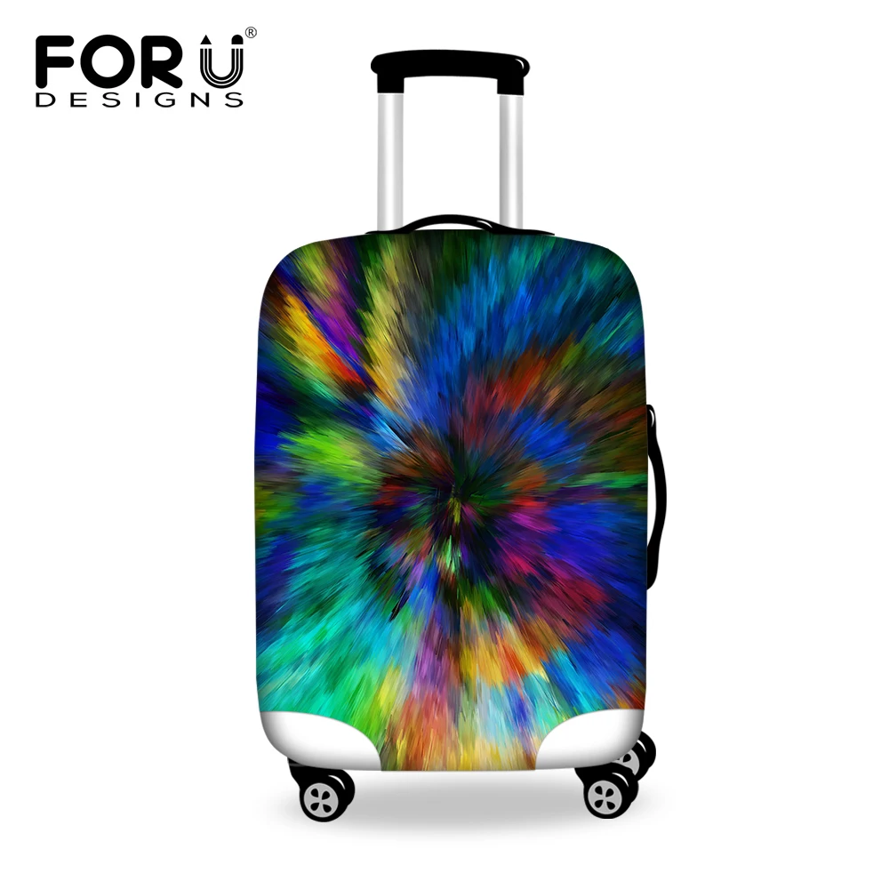 FORUDESIGNS Travel Accessories Elastic Thick Luggage Cover Protector Waterproof Anti dust Rain