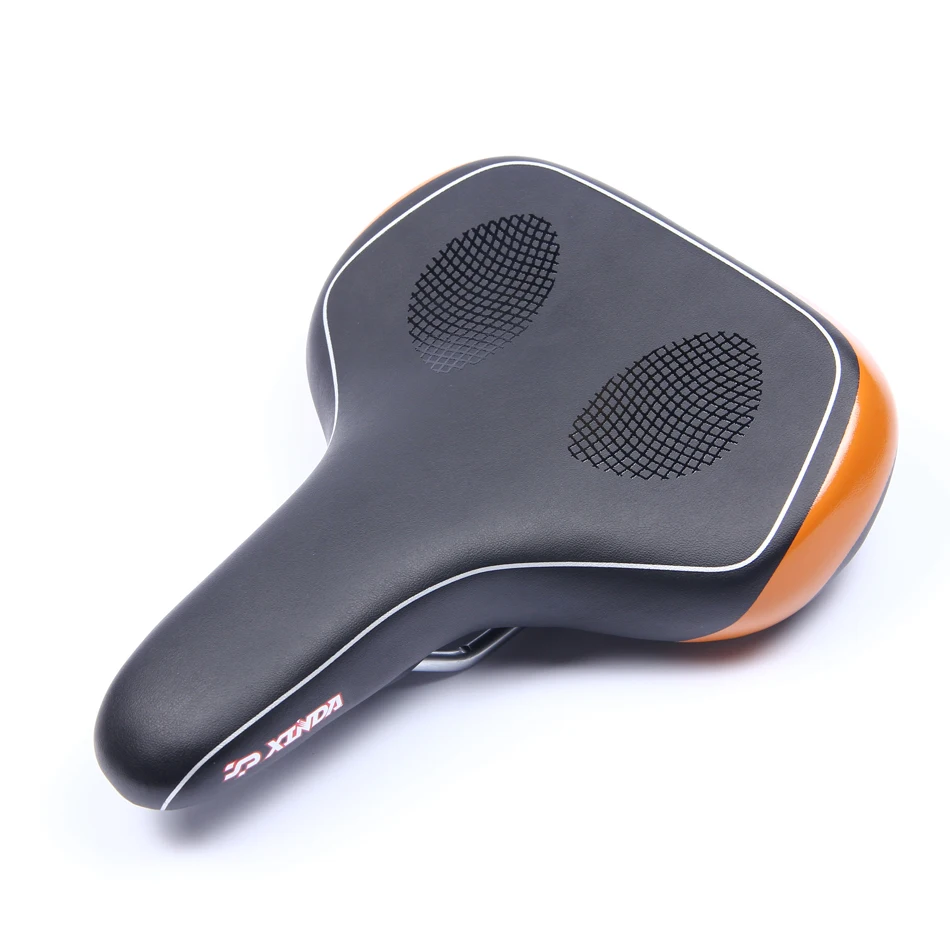 

NEW Mountain Bicycle Saddle Frame Seat Mat Big Wide Road Bicycles Soft Comfortable Breathable Cushion With Handlebar Black