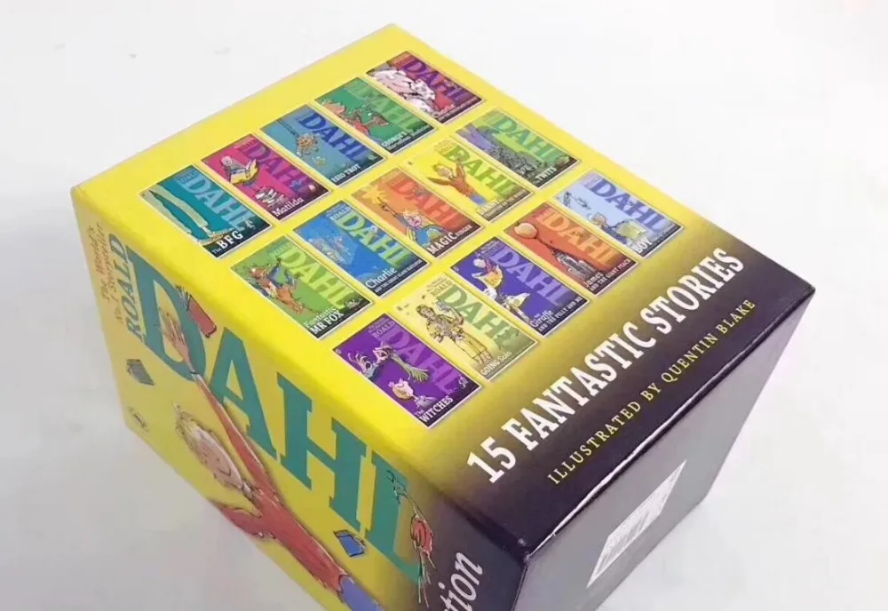 Модная английская книга Dahl Волшебная история развивающая привычка для чтения
