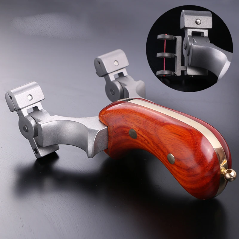 Cena 1 sztuk potężne strzelanie proca z gumką odkryty polowanie gry przenośne procy shot katapulta łucznictwo akcesoria