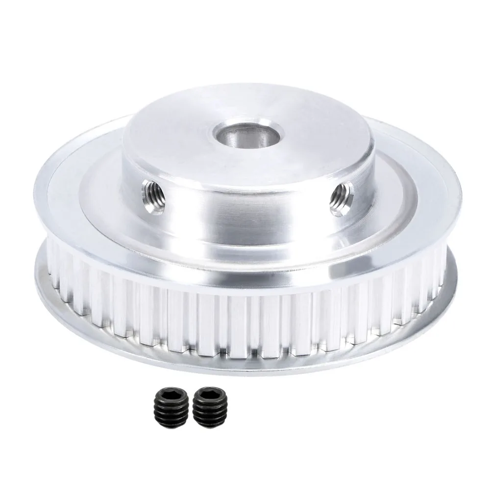 

Uxcell Newest Aluminum XL 60T 40T 30Teeth 10mm Bore Timing Belt Pulley Flange Synchronous Wheel for 10mm Belt 3D Printer CNC