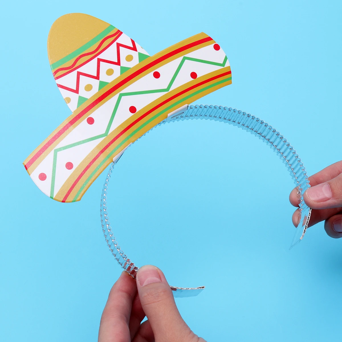 6 шт Cinco De Mayo Fiesta Party красочные Sombrero аксессуары головные повязки| |