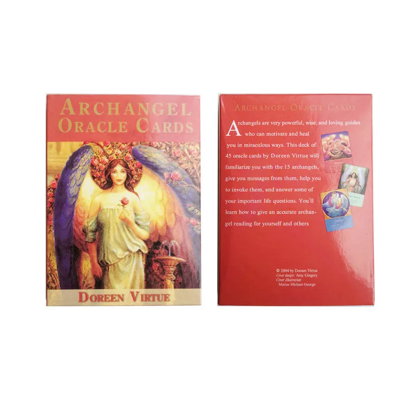 Волшебная Архангел Oracle карты магия земли: читать судьба Таро карты игра для личного Применение Настольная игра 45-игральной карты