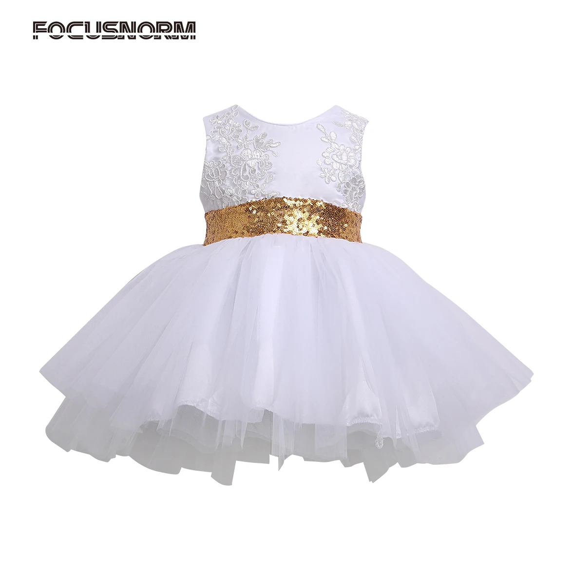 

XMAS Cute Kids Baby Girls Embroidery Flower Sequins Bow Tulle Tutu Dress Princess Party Wedding Ball Gown Dress Clothes