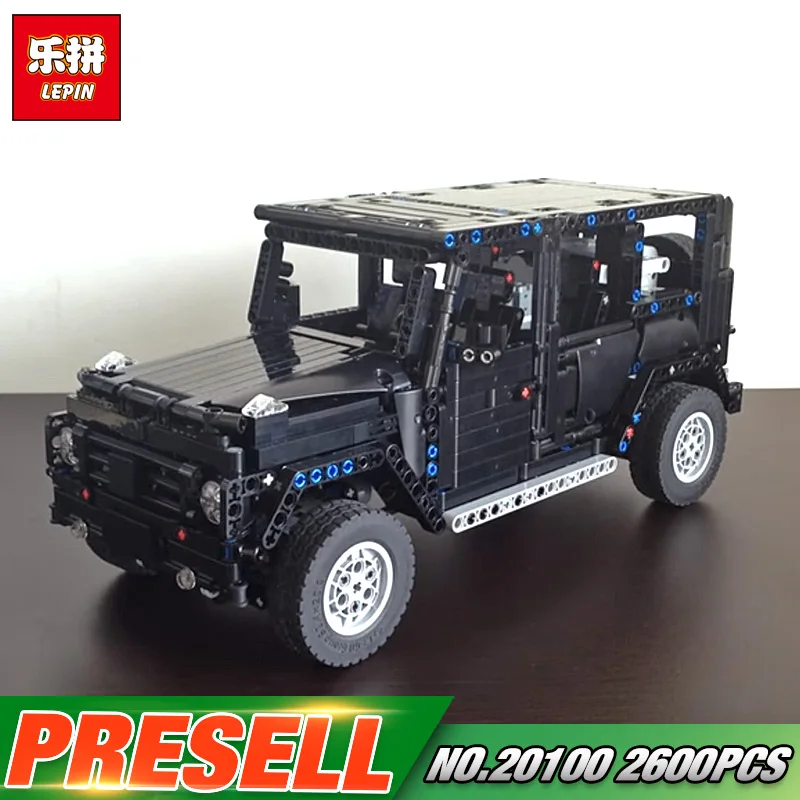 

Lepin 20100 Technic Toys The MOC-2425 G500 AWD Wagon RC off Road Car Set Building Blocks Bricks Motor Car Model Toys Kids Gifts