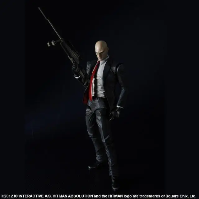 Play Arts Hitman Killer Agent 47 экшн фигурок Коллекционная модель игрушек 23 см|Игровые фигурки