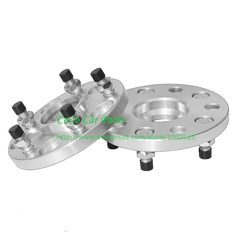 5x100 15mm Thickness 56.1mm M12XP1.25 Aluminum Wheel Flange Spacer