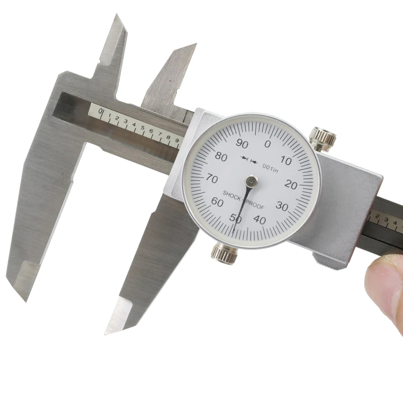 

Factory-outlet 0-8" Inch Dial vernier caliper 8 inch .001" Shock Proof Dial 200mm Caliper gauge micrometer measuring tools