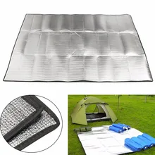 Водонепроницаемый коврик для кемпинга из алюминиевой фольги, складной коврик для пикника, EVA, уличное одеяло, спальный матрас, палатка для загара, коврик для пляжного путешествия