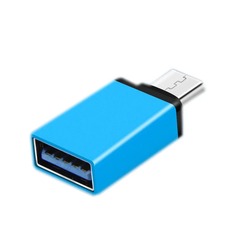 Адаптер USB OTG Portefeuille для Xiao mi 5 mi 6 mi a1 huawei Honor 8 4c P10 MacBook ChromeBook Pixel Flash Drive адаптеры type c