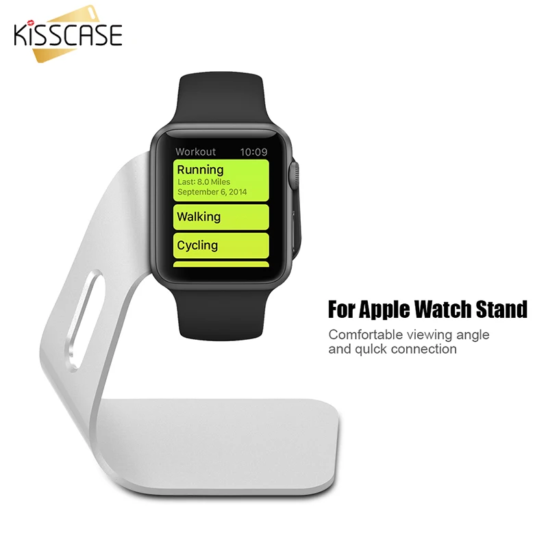 

KISSCASE Portable Charger Stand For Apple Watch Charging Dock Holder Station For iWatch 42mm 38mm Universal Holder