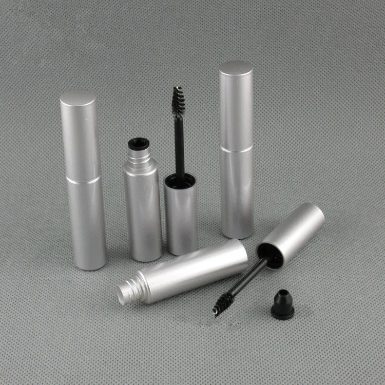 8ML UV Matte Silver Mascara Liquid Eyeliner Tubes Makeup Plastic Bottle