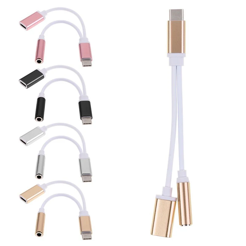 Overfly USB C аудио кабель 2 в 1 тип c мм 3 5 разъем для наушников адаптер приемник Moto