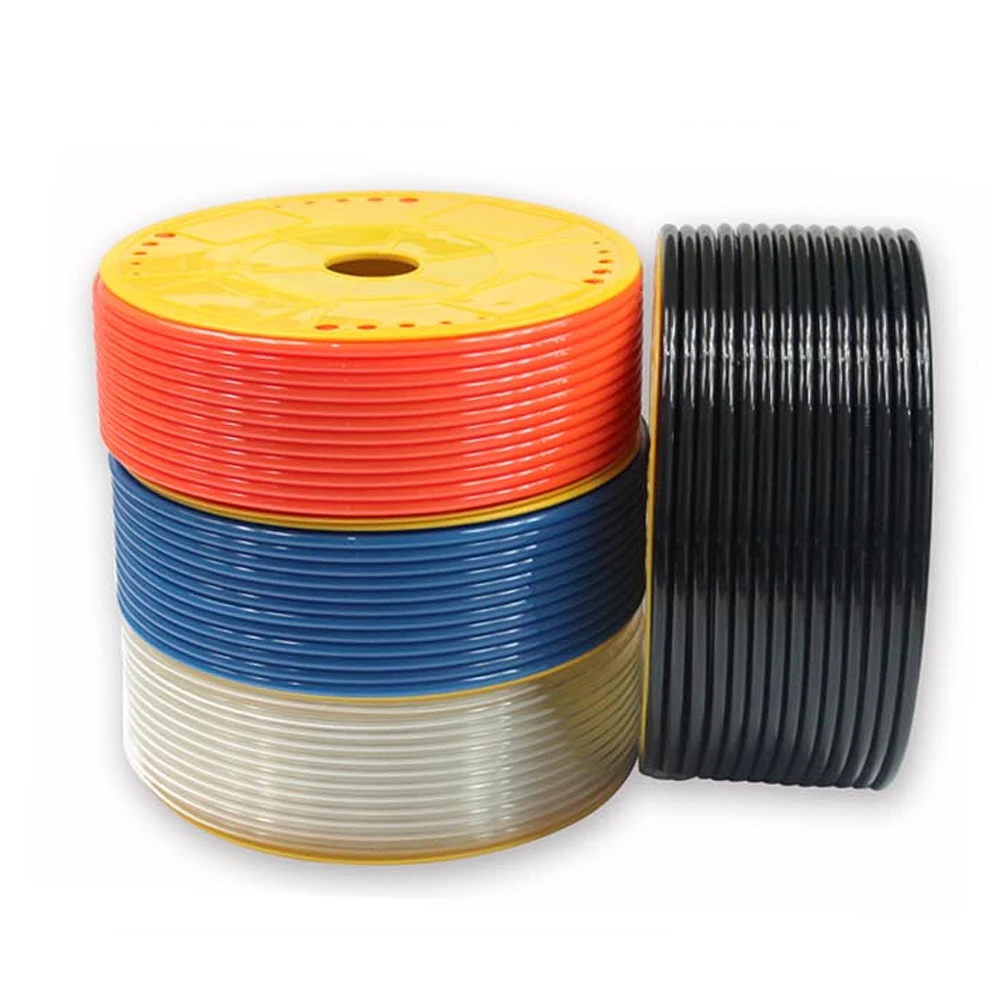 

1 meter PU Material Air Tubing Pneumatic Pipe Tube Hose 4mm 6mm 8mm 10mm 12mm OD Transparent Blue Red Black