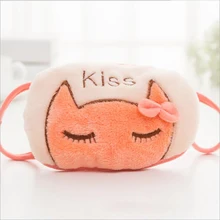 Хлопковые маскарадные маски для улицы, мультяшная кошка, ажурная маска для женщин и девочек, модная Милая маска с принтом для зимы