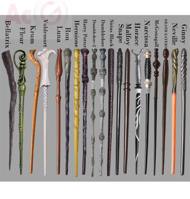 

2017 Hot Sale New Harri Potter Magic Box Packing Harry Potter Metal-Core Magic Wand for Kids Cosplay Harry Potter Magical wand