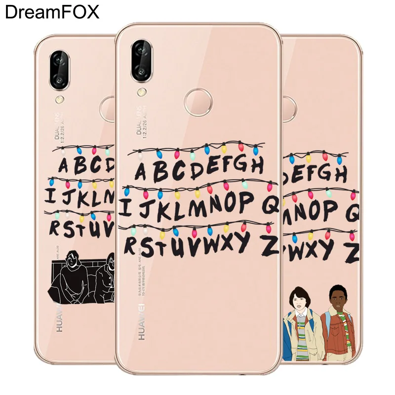 Чехол DREAMFOX L548 Stranger Things Мягкий силиконовый чехол из ТПУ для huawei Honor 6A 6C 7X9 10 P20 P30 Lite Pro