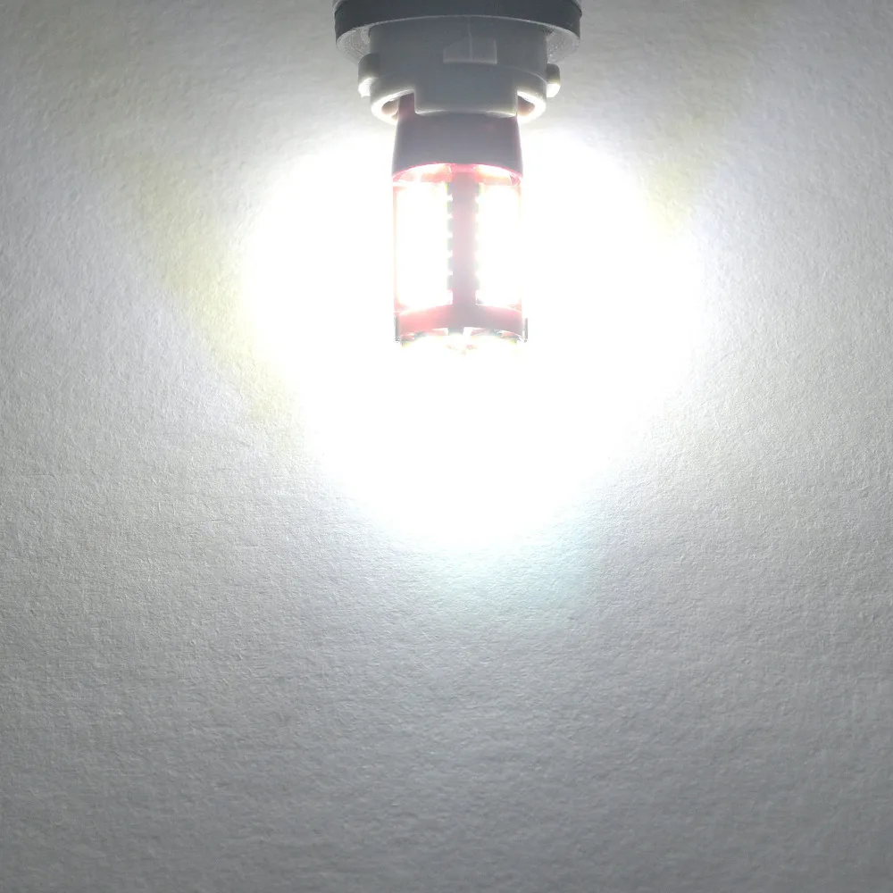 2 шт. T10 светодиодный 168 192 2825 w5w супер яркий 57 SMD 3014 Светодиодный CANBUS без ошибок Авто