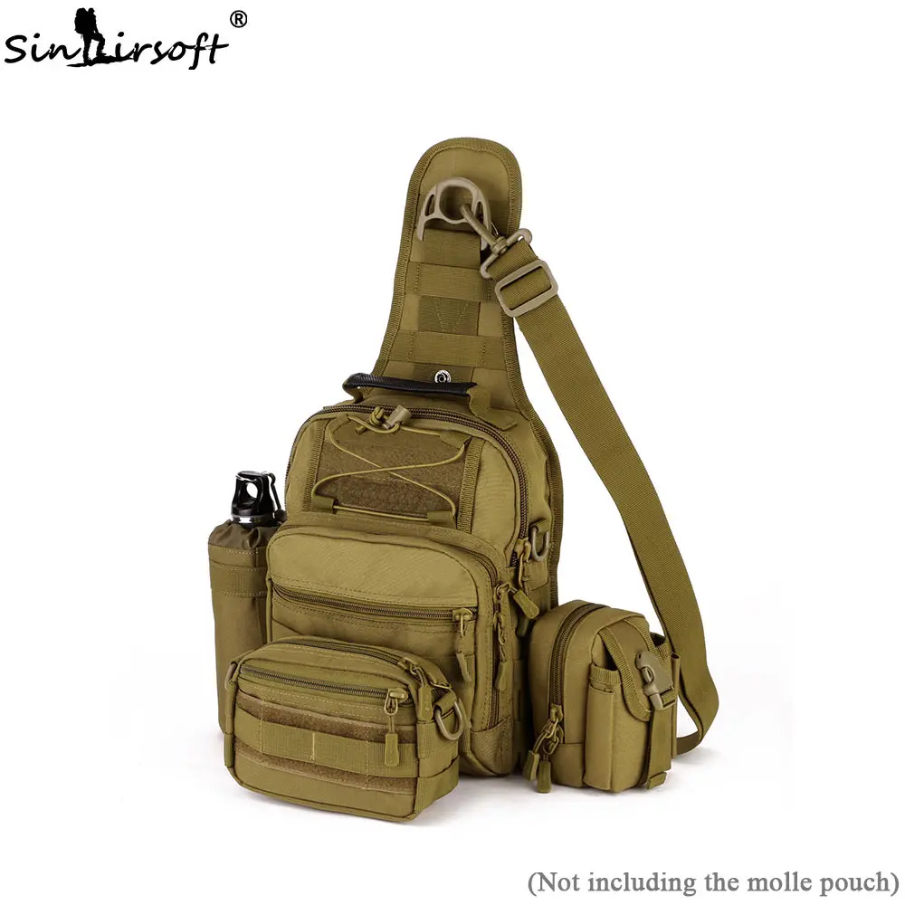 Спортивный, охотничий, рыболовный, военный кошелек, тактический, рюкзак для путешествий, MOLLE, EDC, сумка, сумка, сумки на одно плечо, нейлоновая, болотная, нагрудная сумка