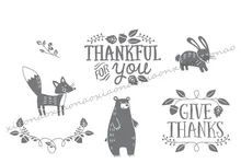 Thankful for you Transparent Clear Silicone Stamp/Seal for DIY scrapbooking/photo album Decorative clear stamp sheets
