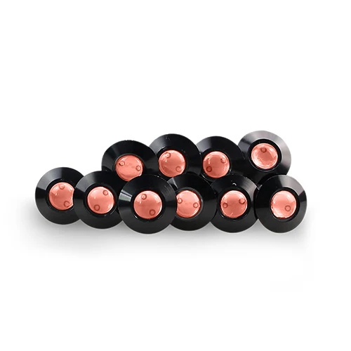 Pink Black shell CARLITS 1 шт. ультра тонкий диаметр 23 мм Автомобильный светодиодный орлиный глаз светильник водонепроницаемый дневные ходовые огни DRL черный/серебристый корпус для всех автомобилей - Цвет: Pink Black shell