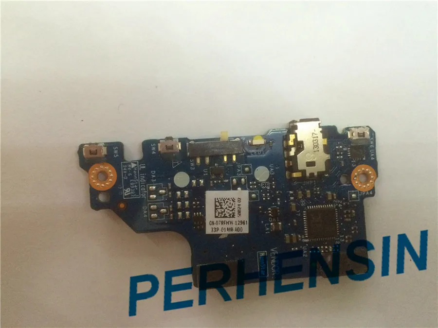 

Original FOR DELL FOR XPS 12 9Q23 Audio Sound Power Button Board LS-8824P 07RFHW cn-07RFHW 7RFHW 100% WORK PERFECTLY