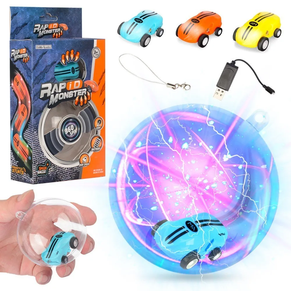 

MJD R1 Hight Speed 360 Spin Mini Racer Car Stunt Car MJD88 Up To 25KM/H With Flashing Light Mini Spining Stunt Car