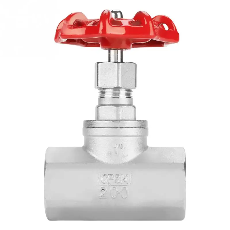 

1 PC DN25 Gate Valve Stainless Steel Gate Valve BSPP G1 Sluice Valve for Water Oil Gas valvula solenoide