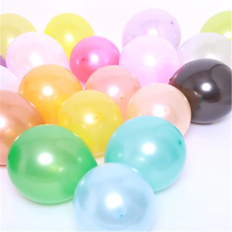 

30Pcs/Lot 10 Inch Light Blue 1.2g Pearl Latex Balloons Air Balls Inflatable Wedding Party Birthday Balloons Baby Shower Balloons