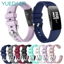 YUEDAER ремешок для Fitbit inspire Band Для Fitbit inspire HR ремни силиконовый мягкий ТПУ Браслет для Fit Bit inspire аксессуары
