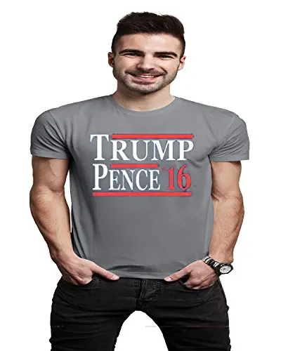 Мужская Трамп Пенс 2016 Кампании Юмор Футболка|t-shirt t-shirt|t-shirt men 2016t-shirts |