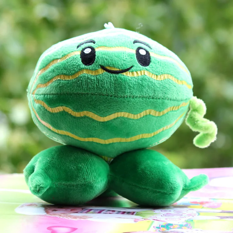 

Plants Vs Zombies Figures Plush Stuffed Toys Doll Watermelon Shooter