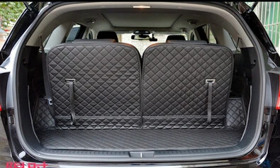 

whole surrounded Special car trunk mats for KIA Sorento 7seats 2015 durable waterproof carpets for KIA Sorento 2015