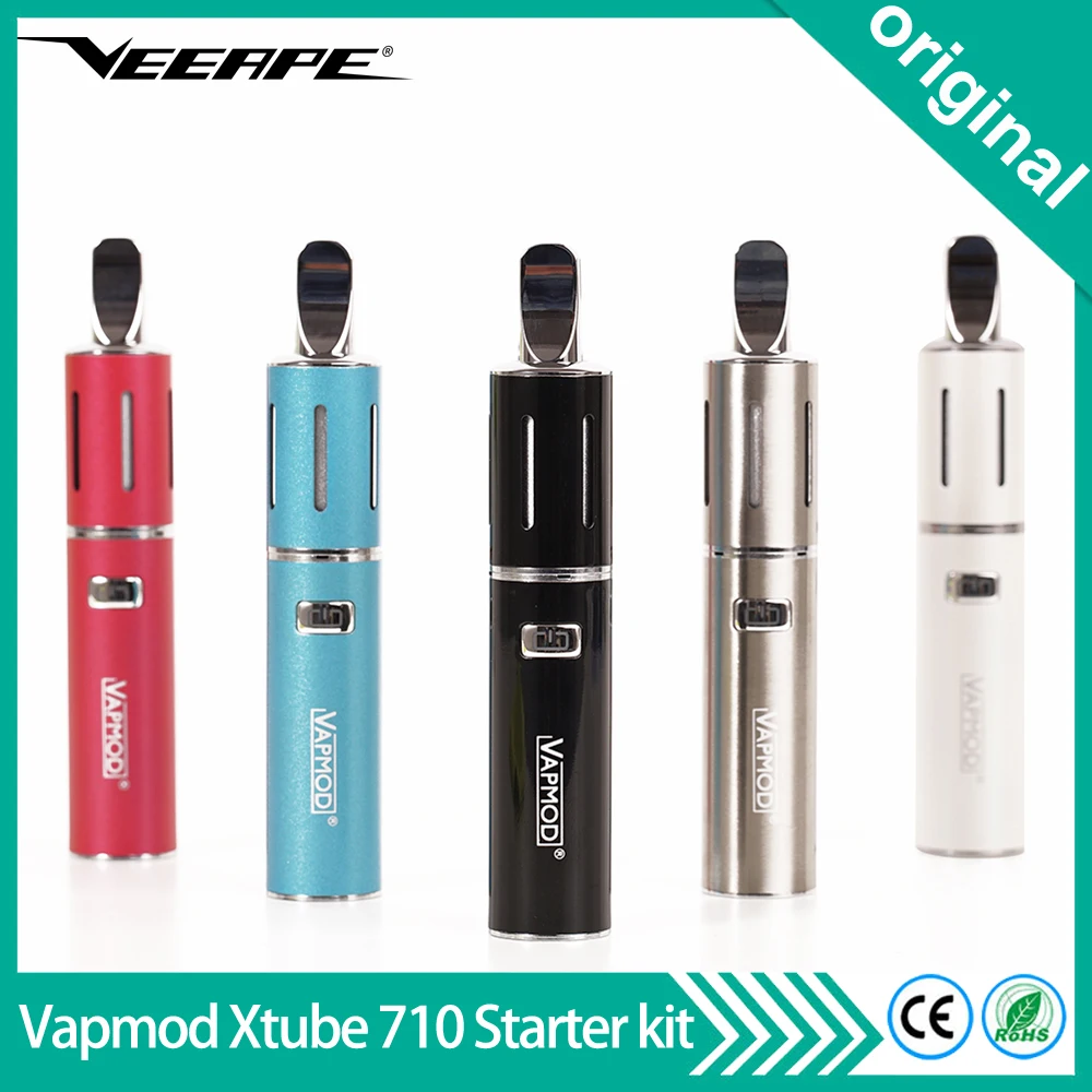 Оригинальный набор для начинающих Veeape Vapmod Xtube 710 встроенный аккумулятор 900 мАч