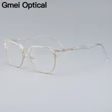Gmei, оптические, брендовые, дизайнерские, квадратные, полная оправа, женские очки, оправы, очки по рецепту, ретро, оптическая оправа, очки H8042
