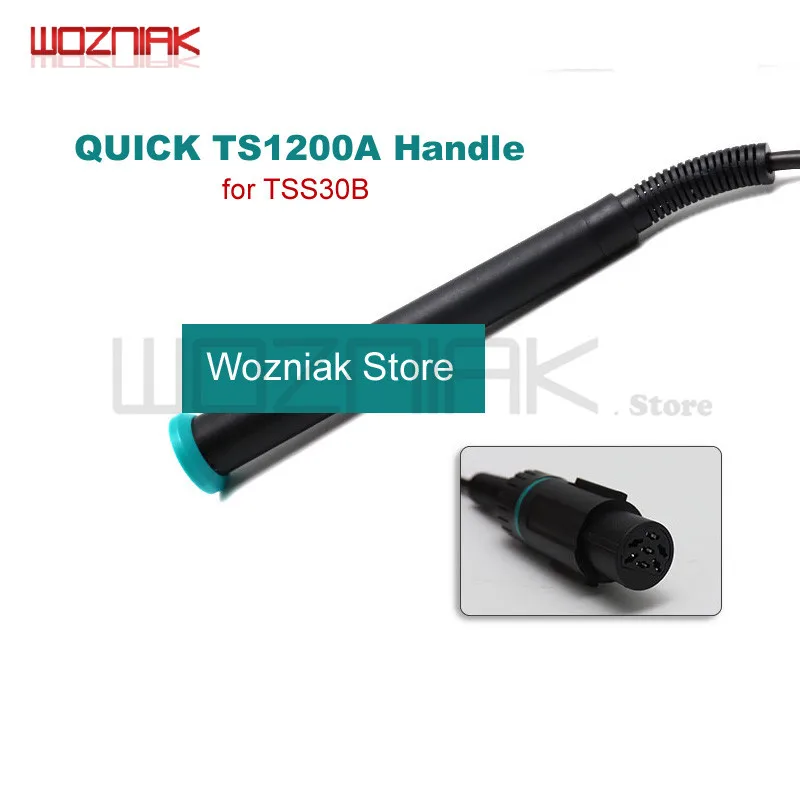 QUICK Original handle soldering iron TS1200A 936 236 3202 303D 3104 969C Electric soldering iron Soldering station handle