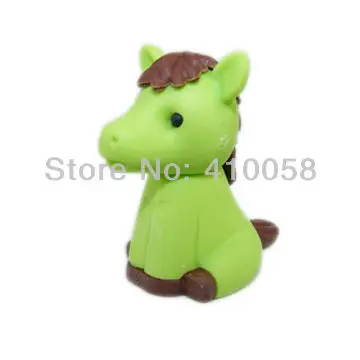 

Adroable animal Eraser New Cute Simulation modelling angel horse Eraser with Colors at random Office Rubber Eraser 30 pcs /lot