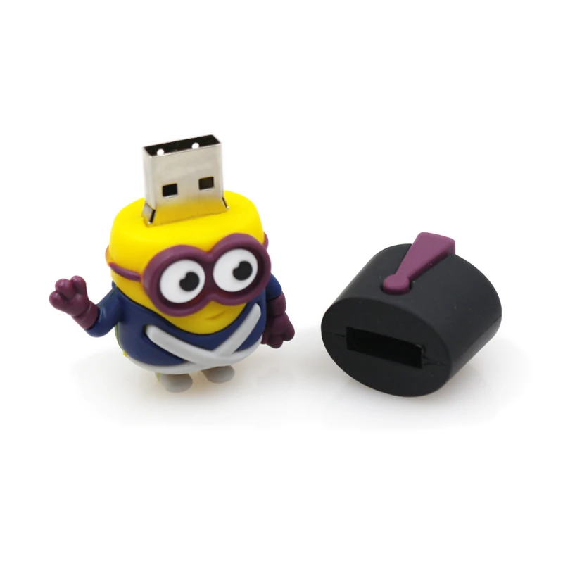 Amthin USB флеш накопитель Миньоны 64G 32G 16G 8G 4G 3 Гадкий я Флешка 64g карта памяти U диск