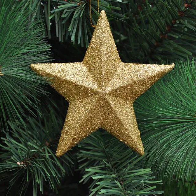 Christmas Tree 5 Star Decorations Decoration Supplies Christmas Tree 5 Star Decorations Decoration Supplies Christma Ornaments For Home Adornos