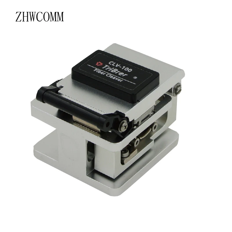 

ZHWCOMM CLV-100 Fiber optic Cleaver 125um FTTH Cutting Tools optical fiber cortador