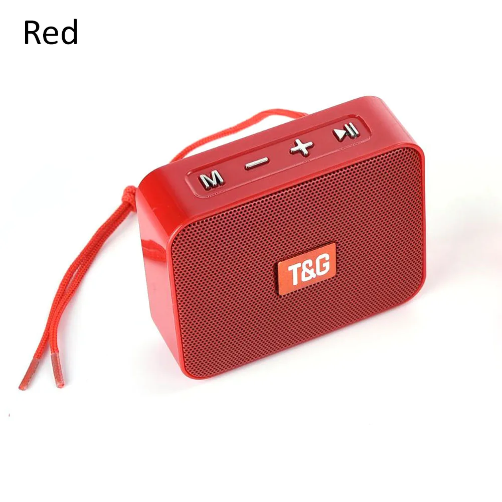 TG166 мини-динамик инновационная квадратная bluetooth-карта портативная беспроводная TG166 Поддержка Micro TF карта с 5,0 500 мАч батарея 5 Вт Bas