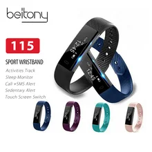 Beitony Fitness Watch Pedometer Fitness Bracelet Passometer Smart Bracelet 115 Smartwatch Hembeer Step Counter
