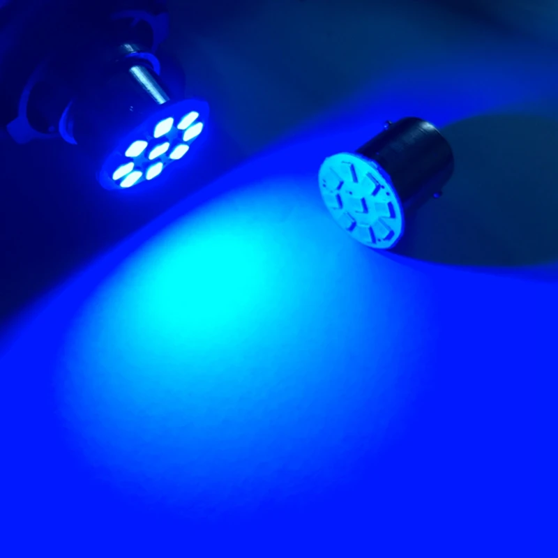Оптовая продажа 10 шт./лот + автомобиль LED SMD lumiere eclairage 1157 BA15D 2835 9 de тормозной